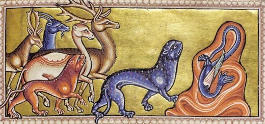 This is a page from the Aberdeen bestiary.