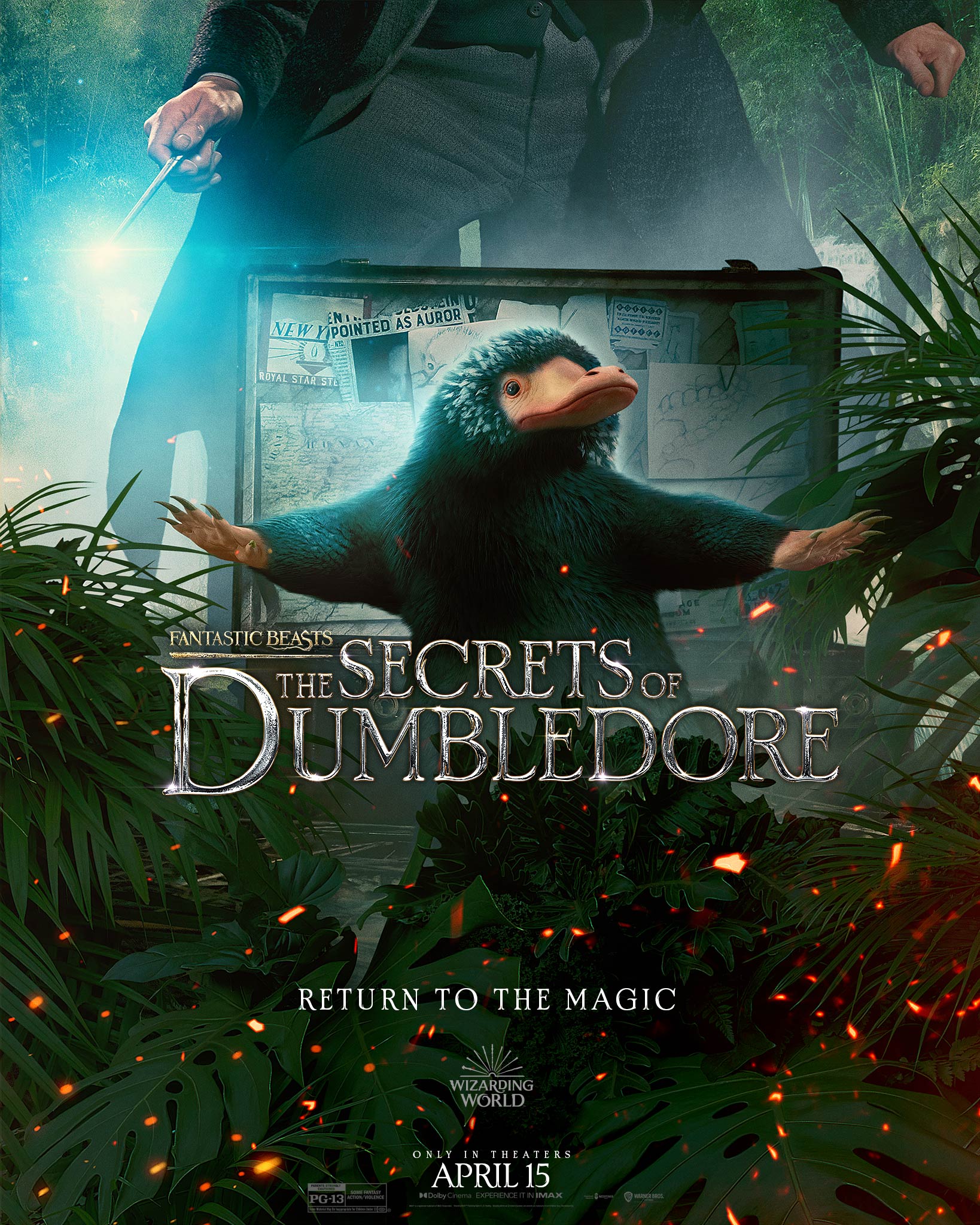 “Fantastic Beasts: The Secrets of Dumbledore”: Teddy character poster