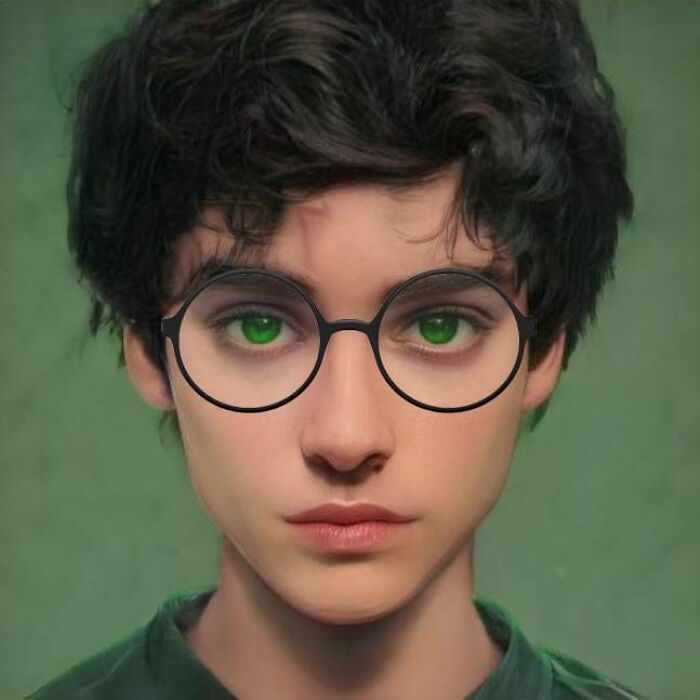 Starting with the golden trio, Reddit user u/lettuceown used the AI-based art website called Artbreeder to create book-accurate portraits of “Harry Potter” characters.