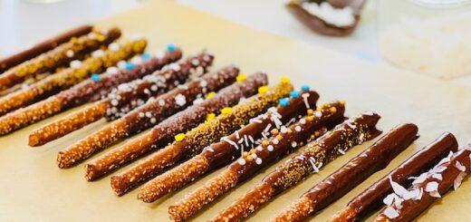 Learn how to make vegan chocolate wands