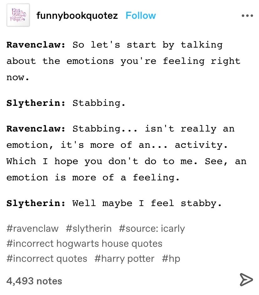 gryffindor slytherin hufflepuff ravenclaw personality