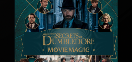 Front cover of "Fantastic Beasts: Secrets of Dumbledore: Movie Magic" by Jody Revenson.
