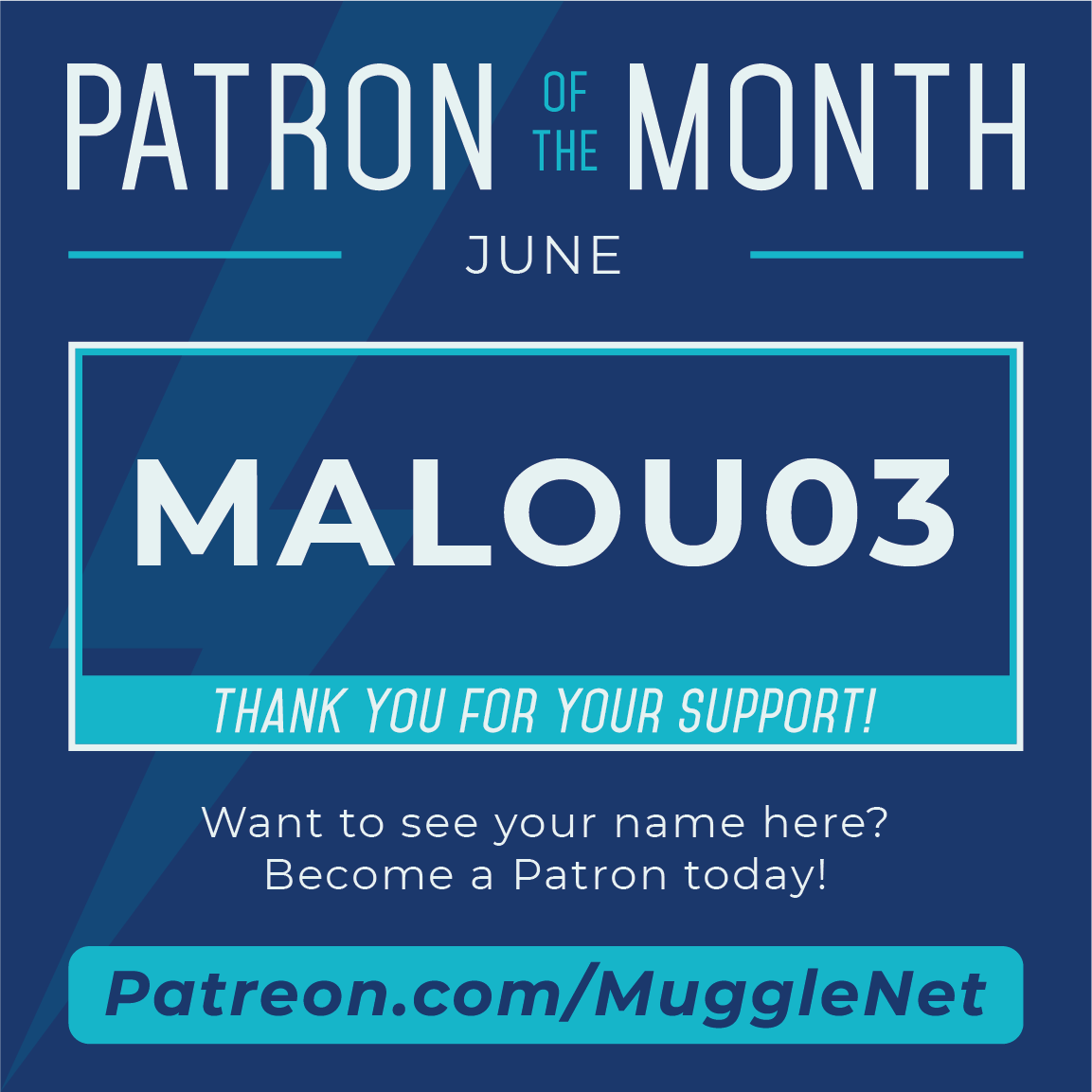 Patron of the Month, June, Malou03
