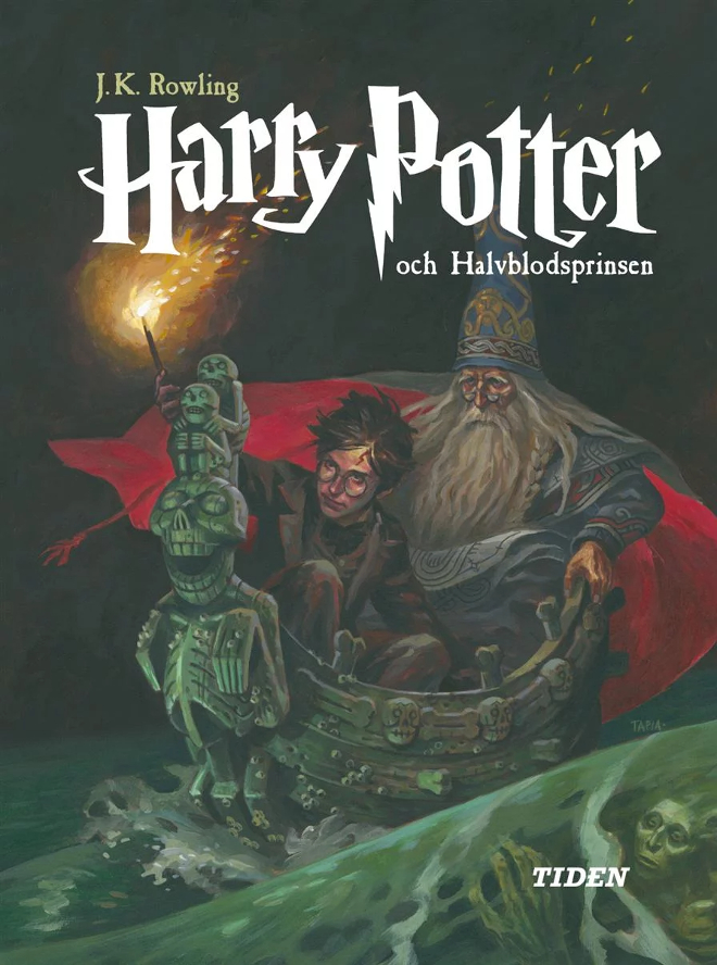 HBP book cover Sweden edition