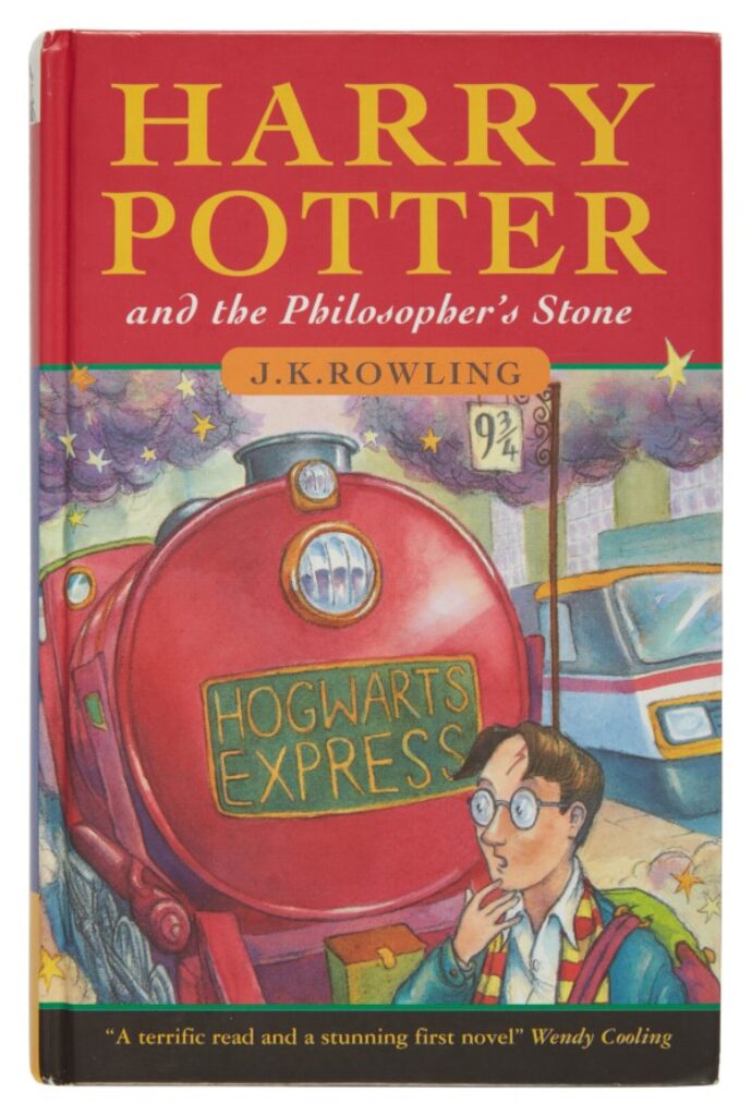 Harry Potter and the Philosopher's Stone Original Cover