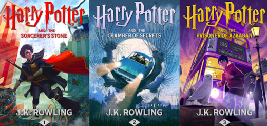 New "Harry Potter" book covers for the first, second, and third book designed by Studio La Plage.