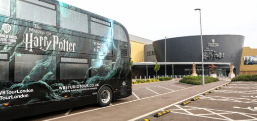 Warner Bros. Studio Tour London - The Making of Harry Potter recently replaced its petrol buses with electric buses.