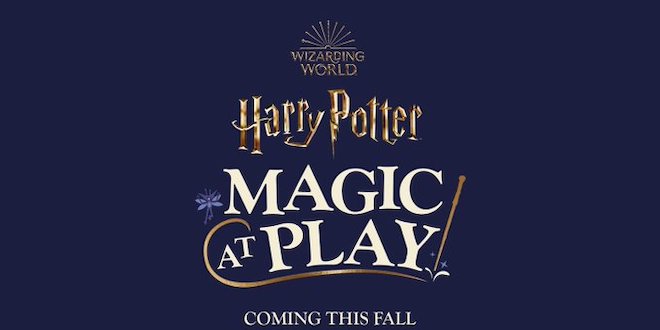 An image of the Harry Potter: Magic At Play logo.