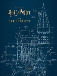 Book cover of film companion "Harry Potter: The Blueprints"