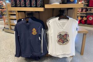 Two Hogwarts clothing items available at Universal Orlando Resort
