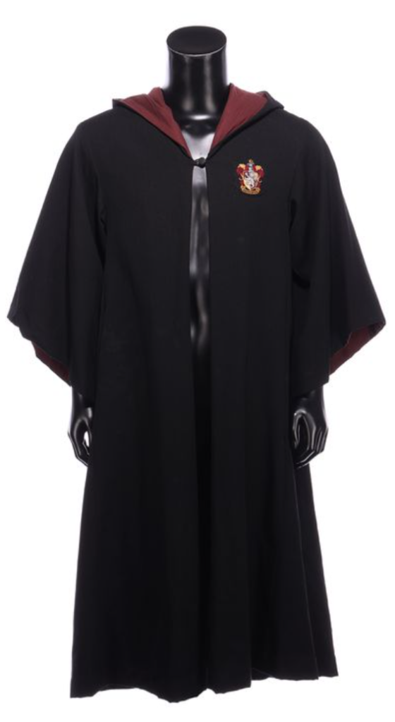 Gryffindor robes used during the filming of "Harry Potter and the Order of the Phoenix"