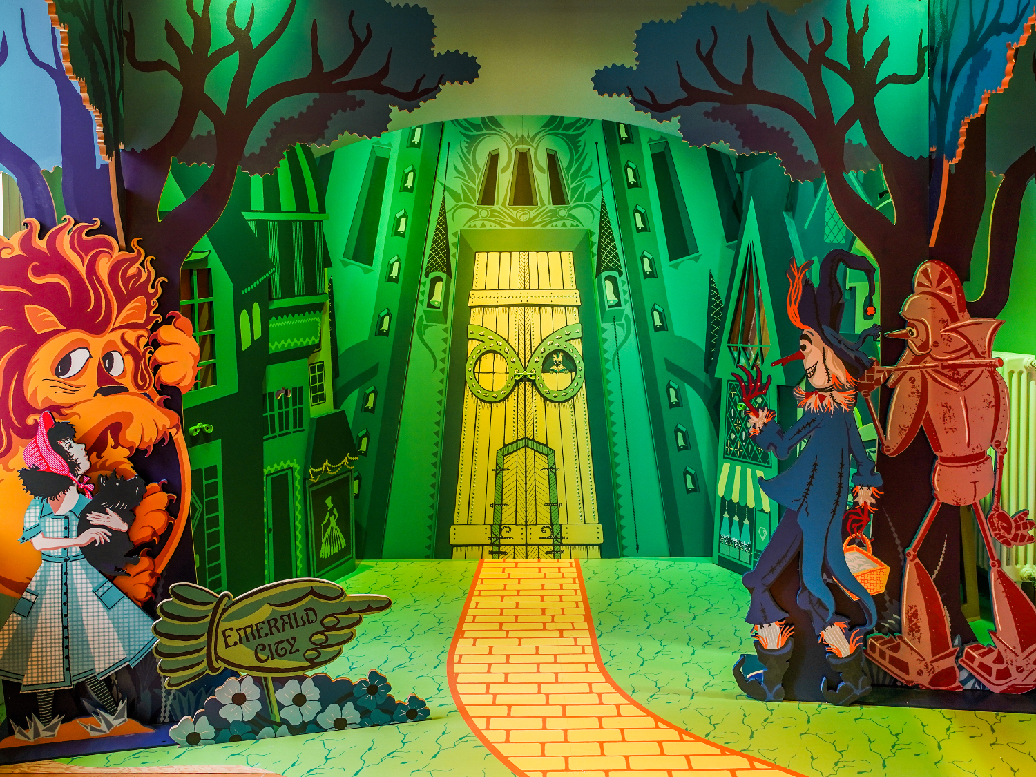 “The Wizard of Oz” is featured at the “Enchanted Journeys” exhibition.
