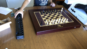 This AI-powered chess board is like a non-magical wizard's chess