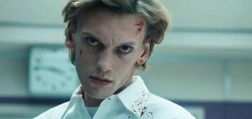 Jamie Campbell Bower as Vecna on Stranger Things
