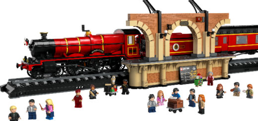 A new LEGO set features the Hogwarts Express, train compartments inspired by scenes from the films, and a portion of Platform 9 3/4.