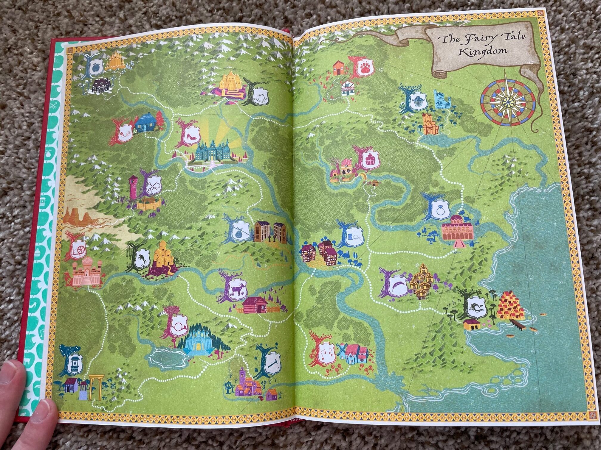 MinaLima Snow White Map