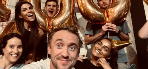Tom Felton celebrates the anniversary of "2:22 A Ghost Story."