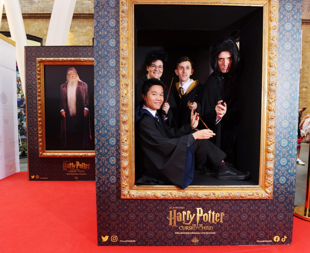 "Cursed Child" photo booth