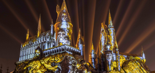 Dark Arts at Hogwarts Castle Light Display