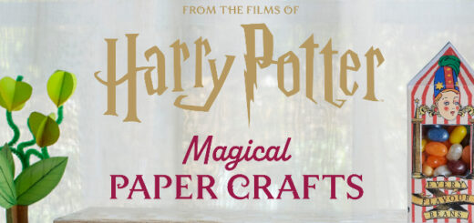 Title portion of the Harry Potter: Magical Paper Crafts cover