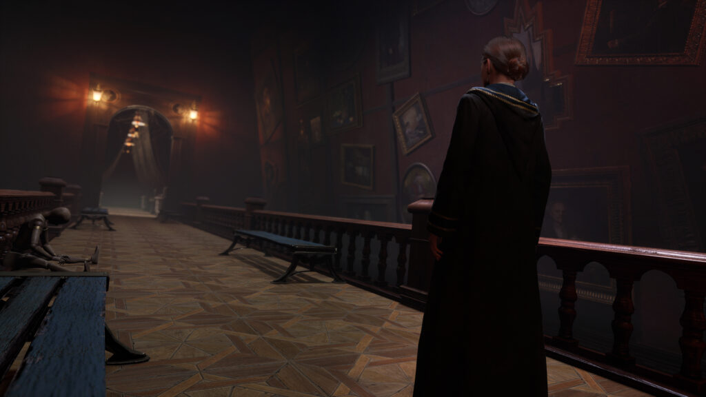 Hogwarts Legacy PlayStation Exclusive Content Screenshot Hallway