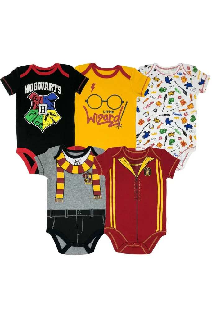 Harry Potter baby newborn toddler bodysuit pants set girl boy clothes  fashion