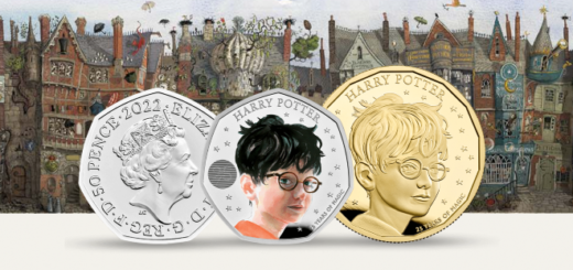 The first of four collectible coins from Royal Mint.