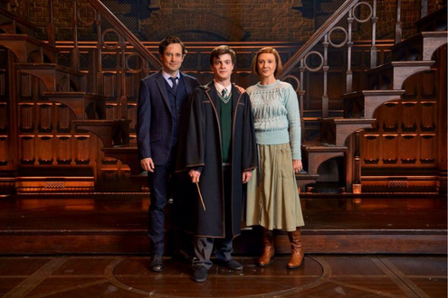 Family portrait of the Potters in "Cursed Child"