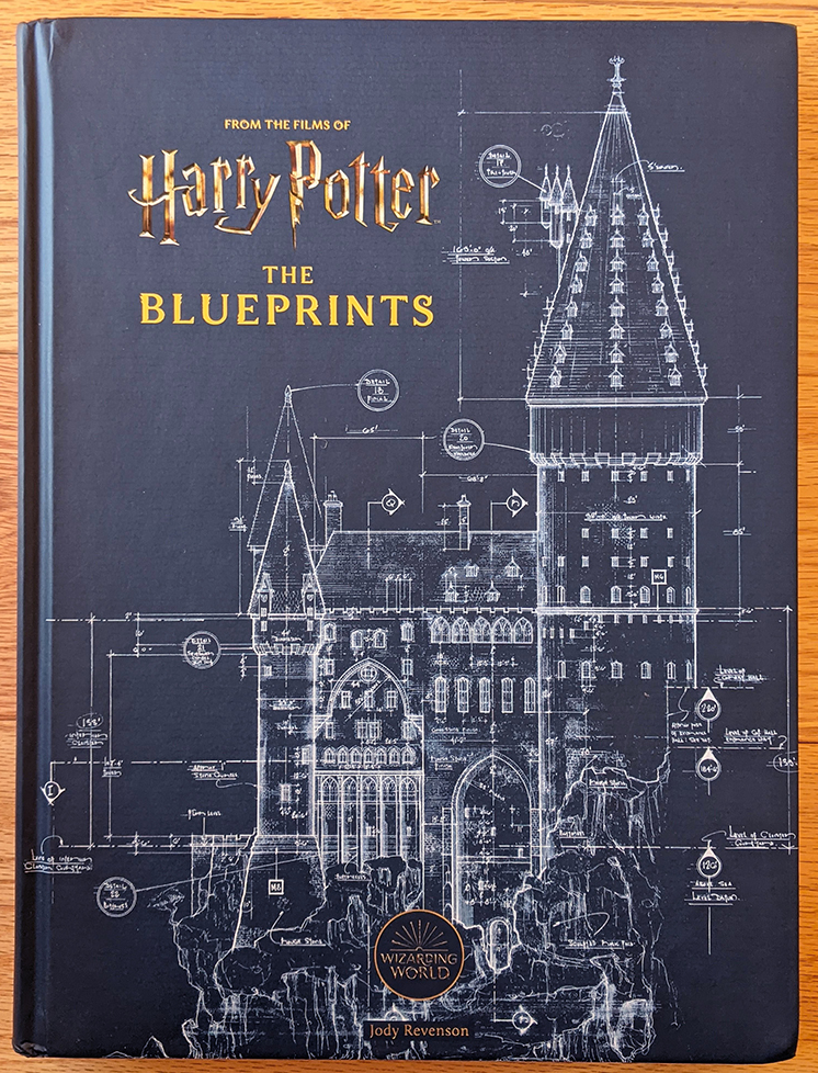 “Harry Potter: The Blueprints” book cover