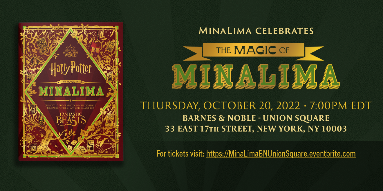 Take a look inside MinaLima's new twenty-year celebration book