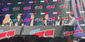 The cast and author of Shadow and Bone speak at NYCC 2022.