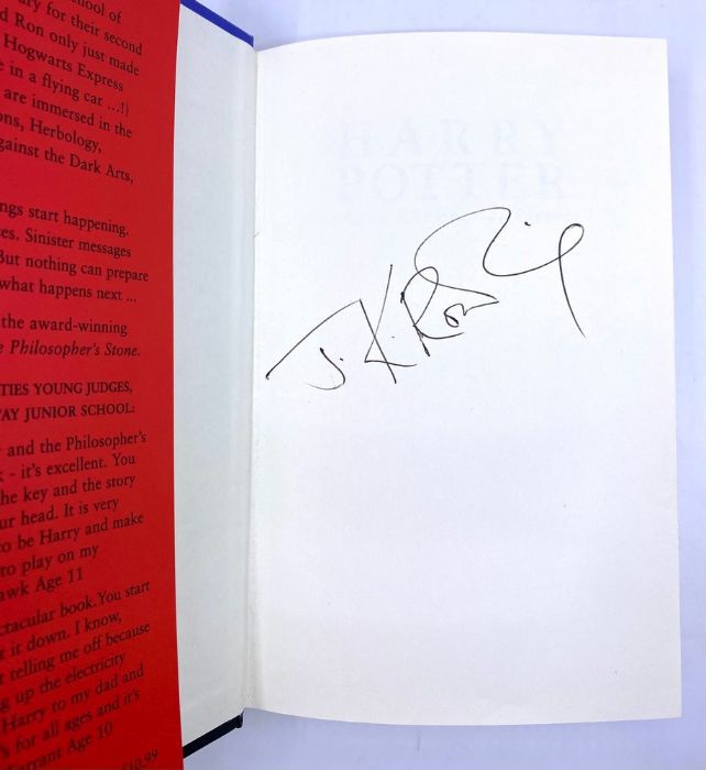 The signed first edition of 
