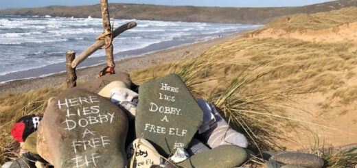 Dobby's Grave in Pembrokeshire, Wales