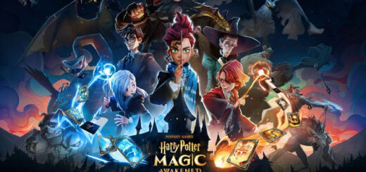 A promotional image of "Harry Potter: Magic Awakened" shared on Instagram featuring characters from the game.
