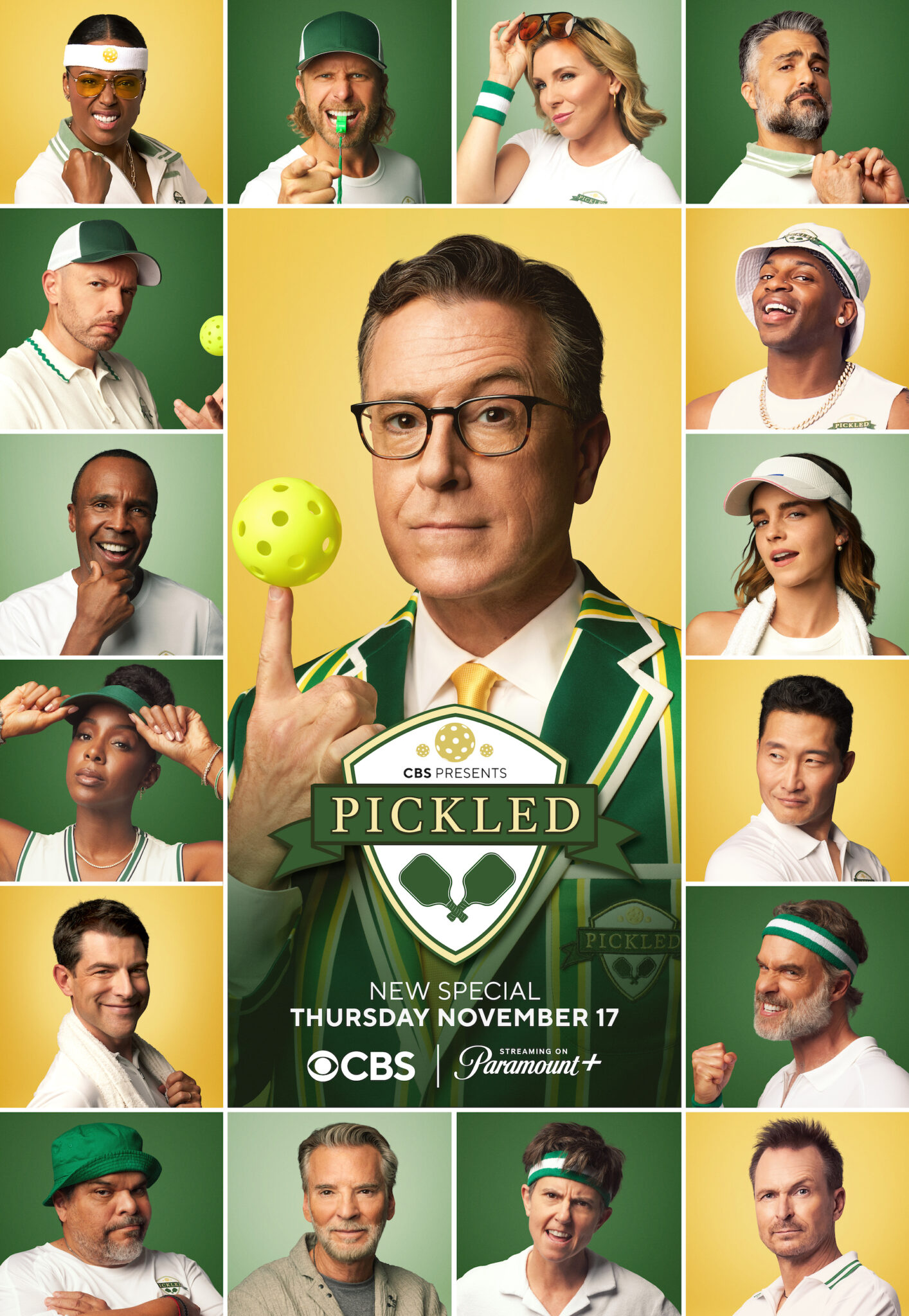 All sixteen celebrities ready for "Pickled".