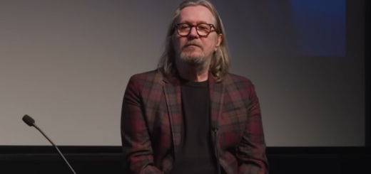 Gary Oldman speaking during an interview