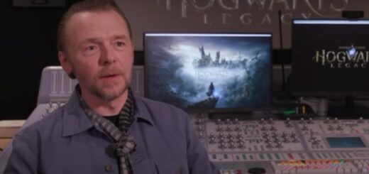 Simon Pegg details his role as the voice of Phineas Nigellus Black in "Hogwarts Legacy."