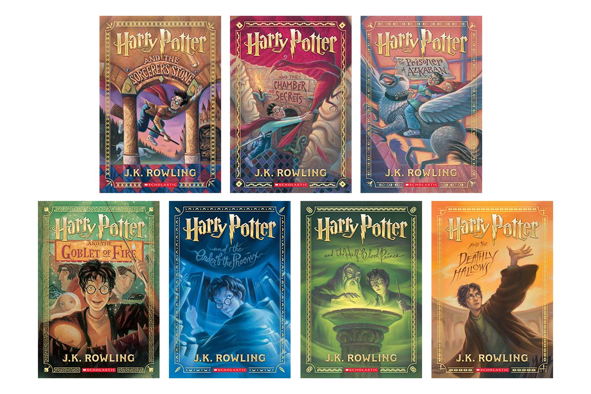 harry potter books published date