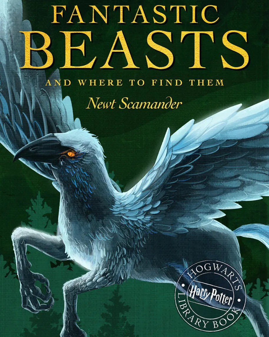 “Fantastic Beasts and Where to Find Them” Audiobook and E-Book Cover (2023)