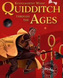 The new 2023 cover image for "Quidditch" from the Hogwarts Library collection.
