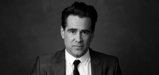 A headshot of Colin Farrell accompanies his name on 2023's Time 100 Most Influential People list.
