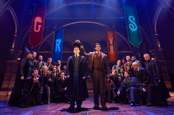 The Sorting Hat scene at Broadway's "Cursed Child"