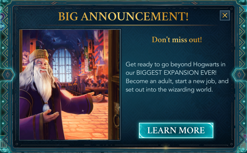 We are aware that some - Harry Potter: Hogwarts Mystery