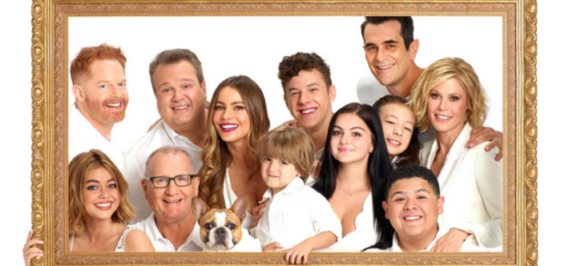 Group Picture of Modern Family Characters