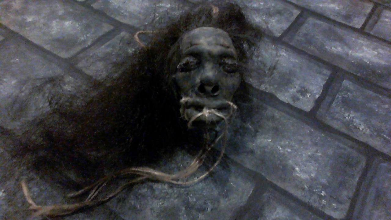 Shrunken head DIY