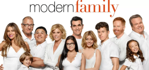 Group Picture of Modern Family Characters