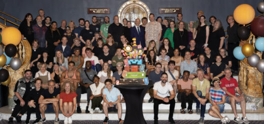 Cast and crew of Toronto's "Harry Potter and the Cursed Child" celebrating first anniversary (Photo credit: Cylla von Tiedemann)