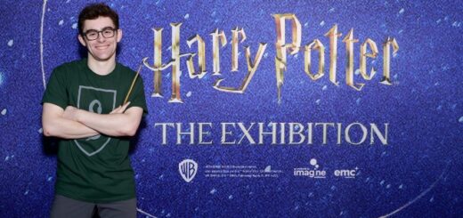 Joel Meyers at "Harry Potter: The Exhibition" in New York.