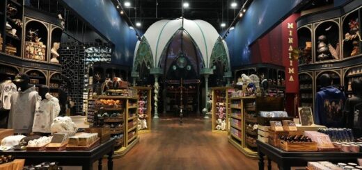 Warner Bros. Studio Tour Tokyo includes the largest Harry Potter store in the world.