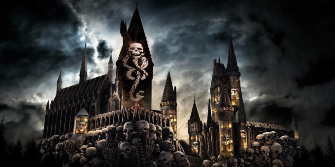 Dark Arts at Hogwarts Castle at the Wizarding World of Harry Potter, Universal Studios Hollywood